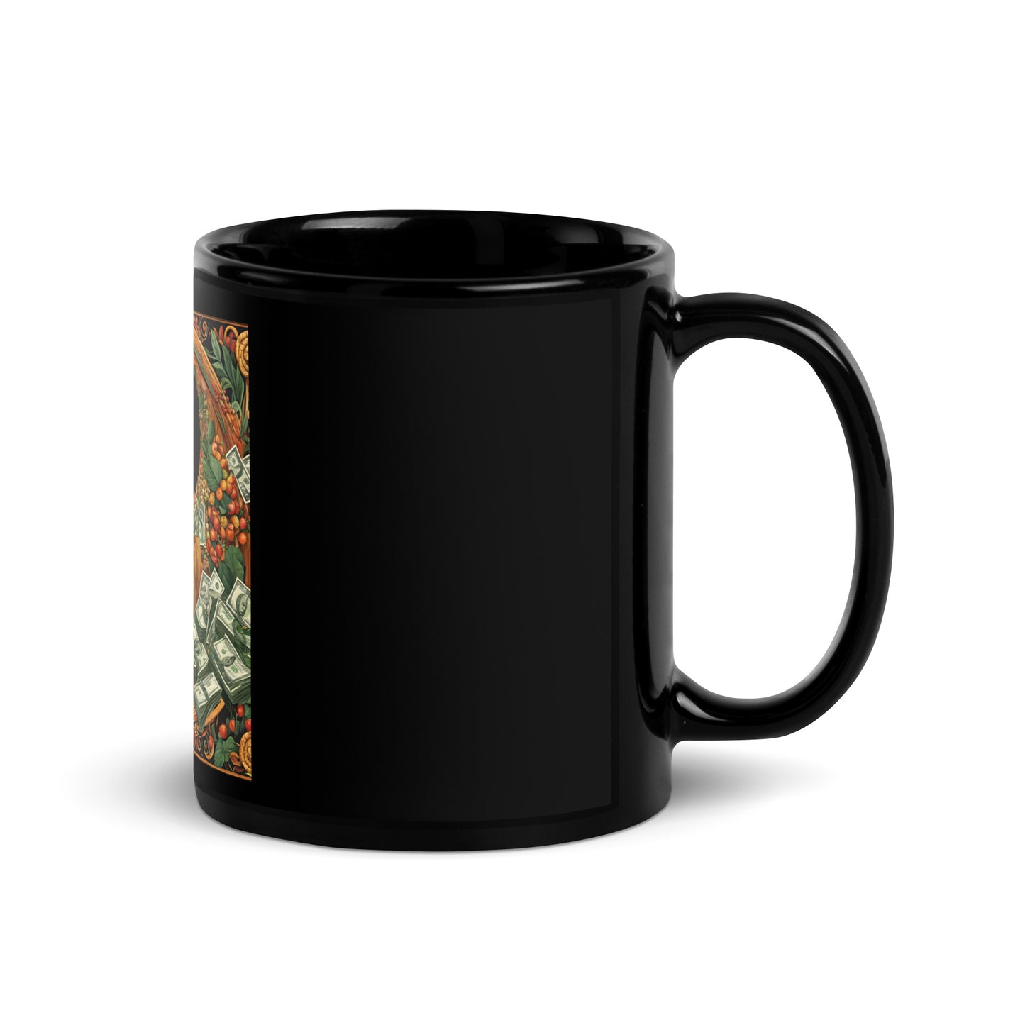 Black Glossy Mug